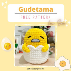 gudetama free pattern