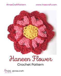 haneen flower crochet pattern