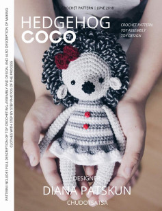 HEDGEHOG COCO CHUDOTSATSA CROCHET PATTERN