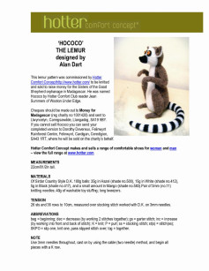 ‘HOCOCO’ THE LEMUR