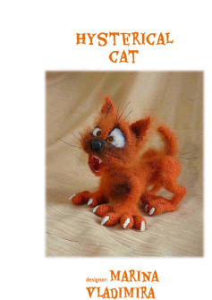 hysterical cat crochet pattern