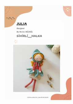 JULIA doll crochet pattern