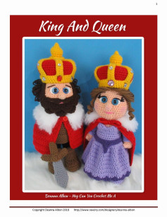 king an queen crochet pattern