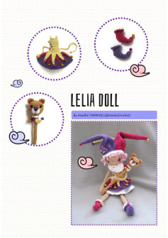 Lelia DOLL crochet pattern