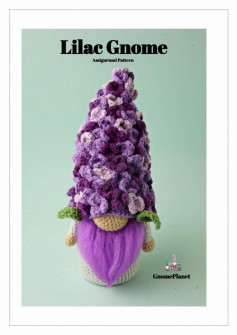 lilac gnome crochet pattern