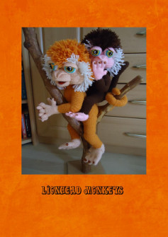 Lionhead Monkeys crochet pattern