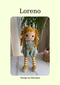 Loreno doll crochet pattern