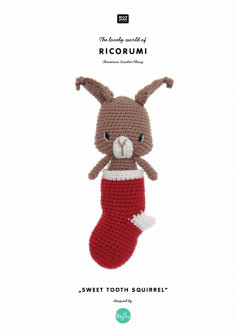 lovely world of RICORUMI Christmas Crochet Along „ SWEET TOOTH SQUIRREL“