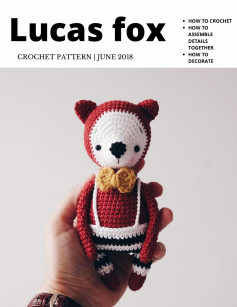 Lucas fox CROCHET PATTERN