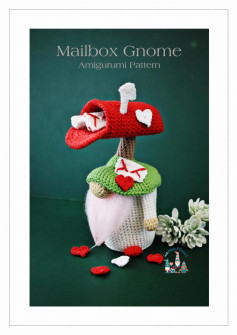 mailbox gnome amigurumi pattern