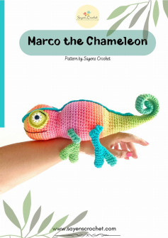 Marco the Chameleon Pattern