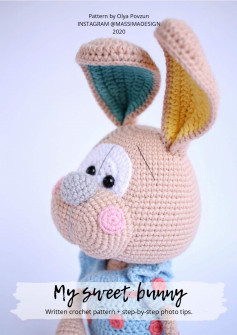 My sweet bunny crochet pattern