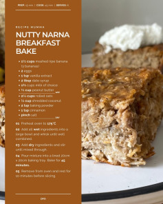 NUTTY NARNA BREAKFAST BAKE⁠