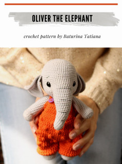 OLIVER THE ELEPHANT crochet pattern