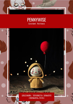 PENNYWISE doll Crochet Pattern