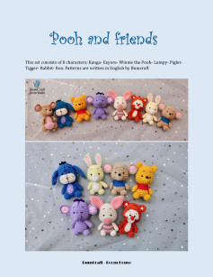 pooh and friends crochet pattern