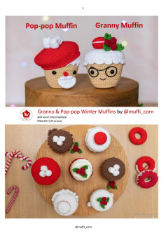 Pop-pop Muffin Granny Muffin Granny & Pop-pop Winter Muffins