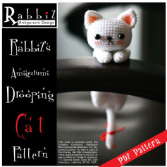 Rabbiz’s Amigurumi Drooping Ca t Pattern