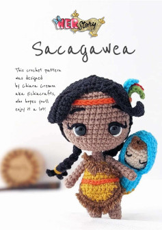 Sacagawea doll crochet pattern