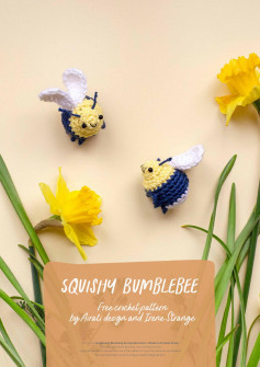 Squishy Bumblebee Free crochet pattern