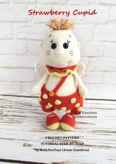 Strawberry Cupid CROCHET PATTERN