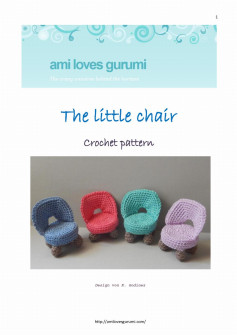 The little chair Crochet pattern