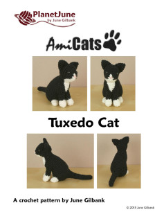 Tuxedo Cat A crochet pattern