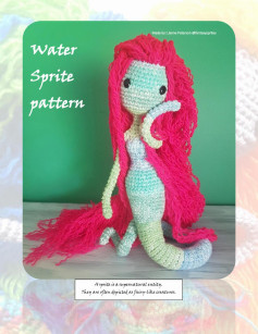 Water Sprite doll pattern