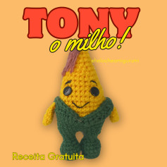 🌽✨ Apresentando o mais novo integrante da família Veggie Walkers: Tony, o Milho!