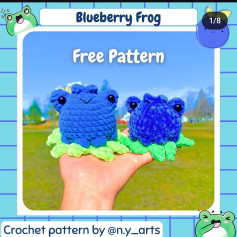 blueberry frog free pattern