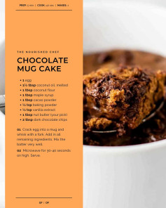 chocolate mug cake