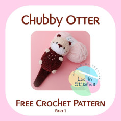 chubby otter free pattern crochet part 1