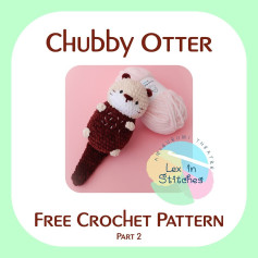 chubby otter free pattern crochet pat part 2