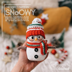 crochet pattern snoowy freebie