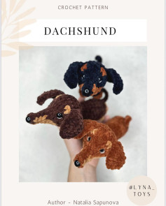 dachshund crochet pattern dog