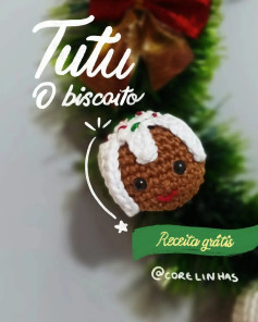 E vamos de mais uma receitinha gratuita do mês de dezembro? Dessa vez é um biscoito muito carismático e charmoso 🤎