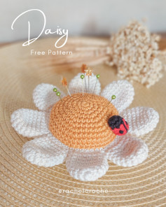 English Free Pattern Daisy