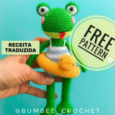 Esse lindo é da @bumbee_crochetBom final de semana ❤️!