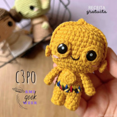 Eu tô apaixonada e não é pouco por esse C3PO fofíssimo 🥹💜