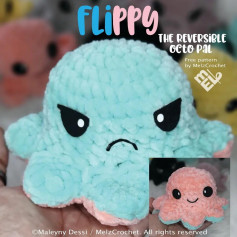 flippy the reversible octopal free pattern