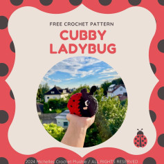 free crochet pattern cubby ladybug