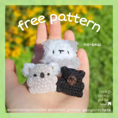 free pattern bear, koala, panda,