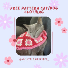 free pattern cat dog clothing