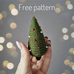 free pattern christmas tree, crochet christmas tree decoration pattern