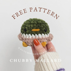 free pattern chubby mallard