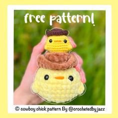 free pattern cowboy chick pattern