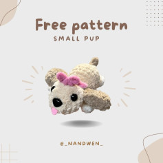 free pattern small pup