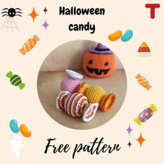 halloween candy free pattern