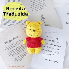 Hoje eu trouxe a tradução dessa receita linda da @beary_bearnita_