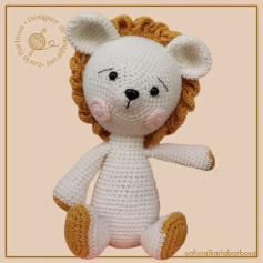 Leão Adam 🐯Receita de Amigurumi mais perfeita passando pelo seu feed 😍